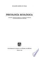 Psicología ecológica