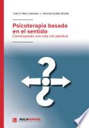 Psicoterapia basada en el sentido