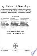 Psychiatria et neurologia