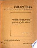 Publicaciones entomológicas