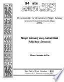 Pueblo maya y democracia