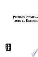 Pueblos indígenas ante el derecho