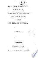 Quadro político y militar de las principales potencias de Europa: (155 p., [1] h. pleg.)