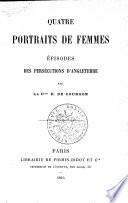 Quatre portraits de femmes