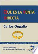 Qué es la venta directa