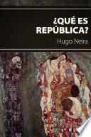 ¿Qué es República?