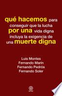 Qué hacemos por una muerte digna
