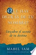 Que hay detras de tu nombre?