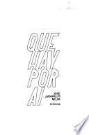 Que hay por ai