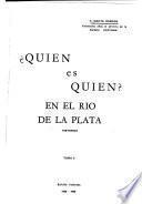Quien es quien? en el Rio de la Plata