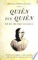 Quién fue quién en el mundo clásico