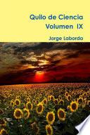 Quilo de Ciencia, Vol IX (2016)