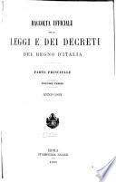 Raccolta ufficiale delle leggi e dei decreti della Repubblica italiana