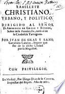 Ramillete christiano, urbano, y politico