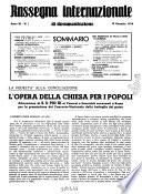 Rassegna internazionale di documentazione