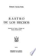 Rastro de los hechos