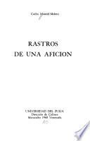 Rastros de una aficion