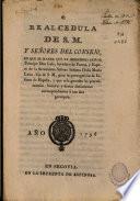 Real Cedula ... en que se manda que el ... príncipe don Luis, Heredero de Parma ... goce las prerrogativas del infante de España ...