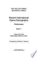 Recent International Opera Discography