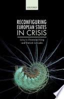 Libro Reconfiguring European States in Crisis