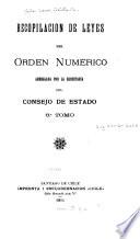 Recopilación de leyes por orden numérico