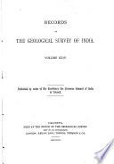 Records of the Geological Survey of India