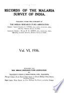 Records of the Malaria Survey of India