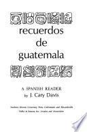 Recuerdos de Guatemala
