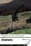 Recuerdos de niñez y de mocedad