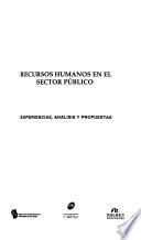Recursos humanos en el sector público