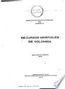 Recursos minerales de Colombia