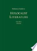 Reference Guide to Holocaust Literature
