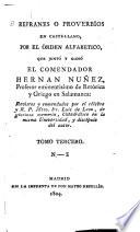 Refranes o proverbios en castellano ...