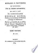 Refranes, o proverbios en romance, etc. (Prologo del Maestro Leon ... sobre los refranes, etc.) Copious MS. notes