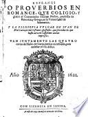 Refranes o proverbios en romance