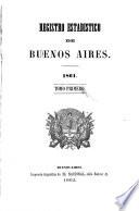 Registro estadístico de la provincia de Buenos Aires