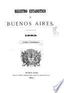 Registro estadístico de la Provincia de Buenos Aires
