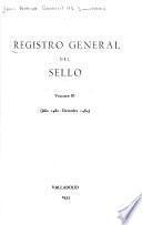 Registro general del sello: julio 1480-̲diciembre 1484.v̲̲.4. 1485-1486