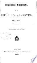 Registro nacional de la República Argentina