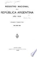 Registro nacional de la República Argentina