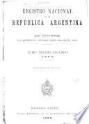 Registro nacional de la República Argentina