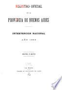 Registro oficial de la provincia de Buenos Aires
