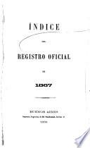 Registro oficial (de la provincia de Buenos Aires).