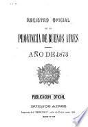Registro oficial de la provincia de Buenos Aires