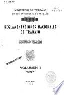 Reglamentaciones nacionales de trabajo