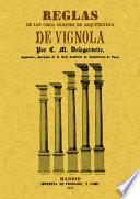 Reglas de los cinco ordenes de arquitectura de Vignola