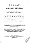 Reglas de los cinco ordenes de arquitectura de Vignola