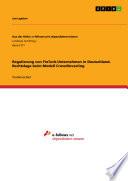 Regulierung von FinTech-Unternehmen in Deutschland. Rechtslage beim Modell Crowdinvesting