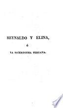 Reinaldo y Elina, ó, La sacerdotisa peruana