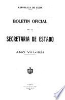 Relación de los empleados de la Secretaría de Estado